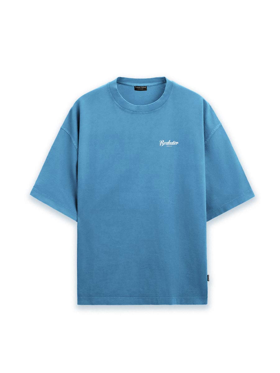 Essential Puff Baby Blue Oversized T-Shirt