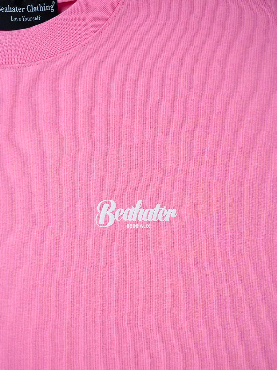 Essential-Puff-Candy-Pink-Oversized-T-Shirt BEAHATER Clothing 