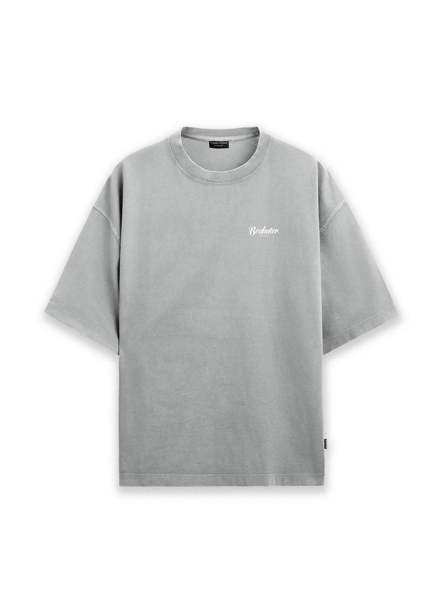 Essential Puff Grey Oversized T-Shirt