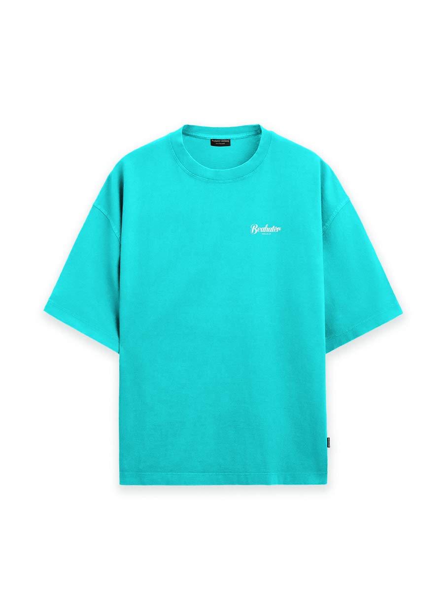 Essential Puff Ice Blue Oversized T-Shirt