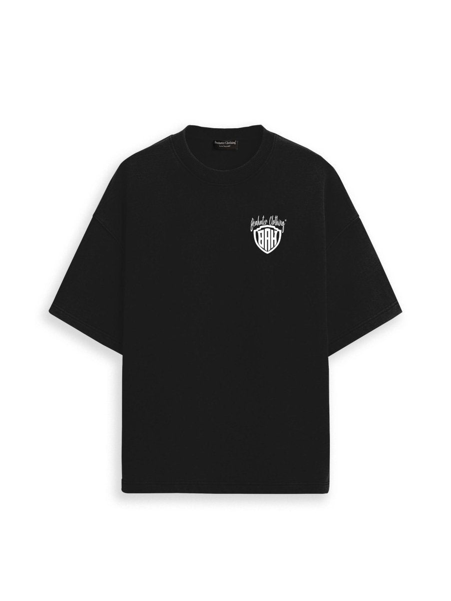 DOWN TEE BLACK - BEAHATER Clothing