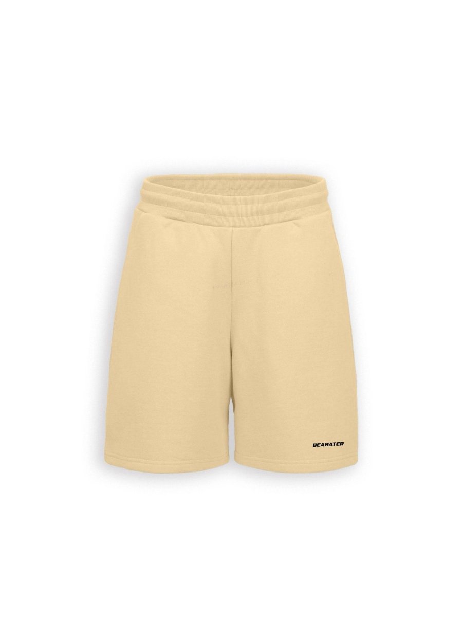 Relaxed Sweatshorts Sand - BEAHATER Clothing